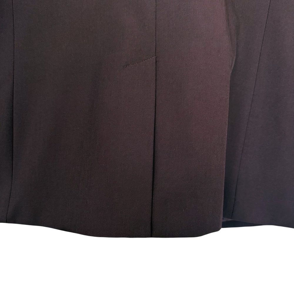 NWT Banana Republic Factory Sculpted Suit Blazer in Midnight Lily Purple Size 16 - Picture 10 of 11